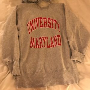 Vintage Champion University Maryland Crew Neck!